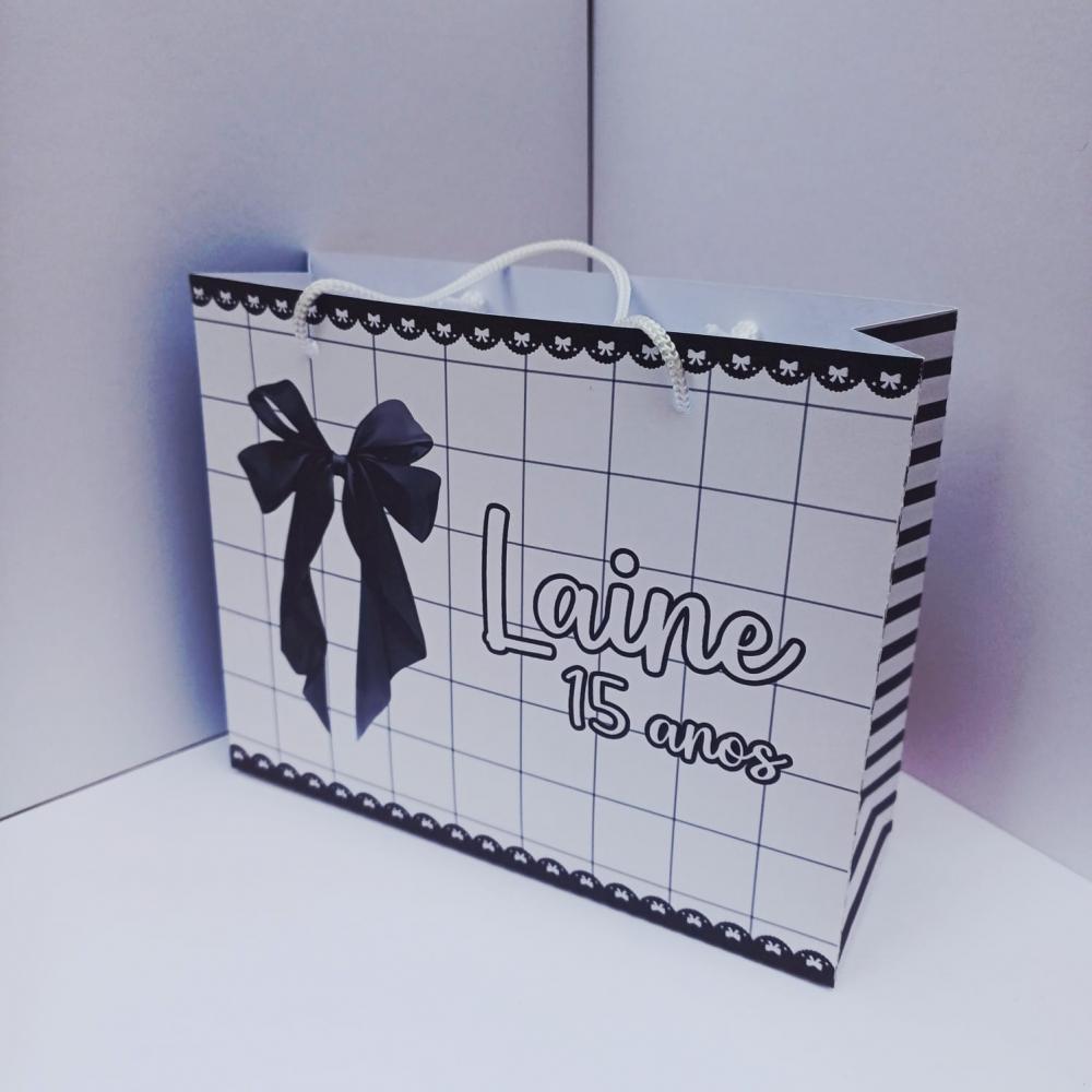 20 Un. Sacolinha Personalizada para Lembrancinha de Aniversário 
