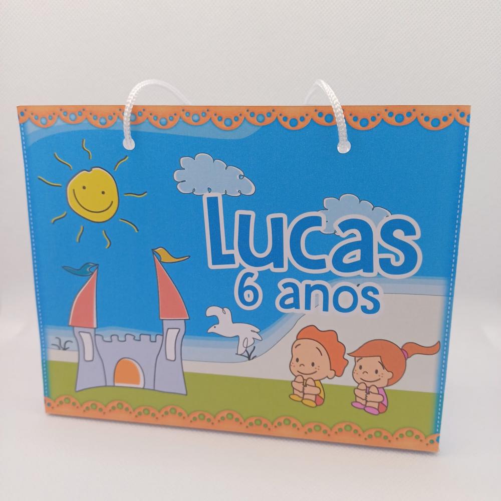 20 Un. Sacolinha Personalizada para Lembrancinha de Aniversário 
