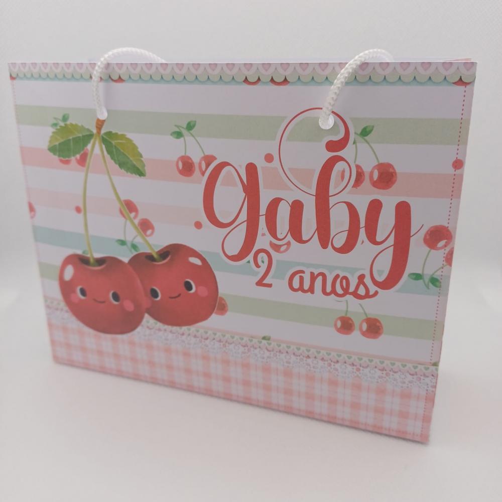 20 Un. Sacolinha Personalizada para Lembrancinha de Aniversário 