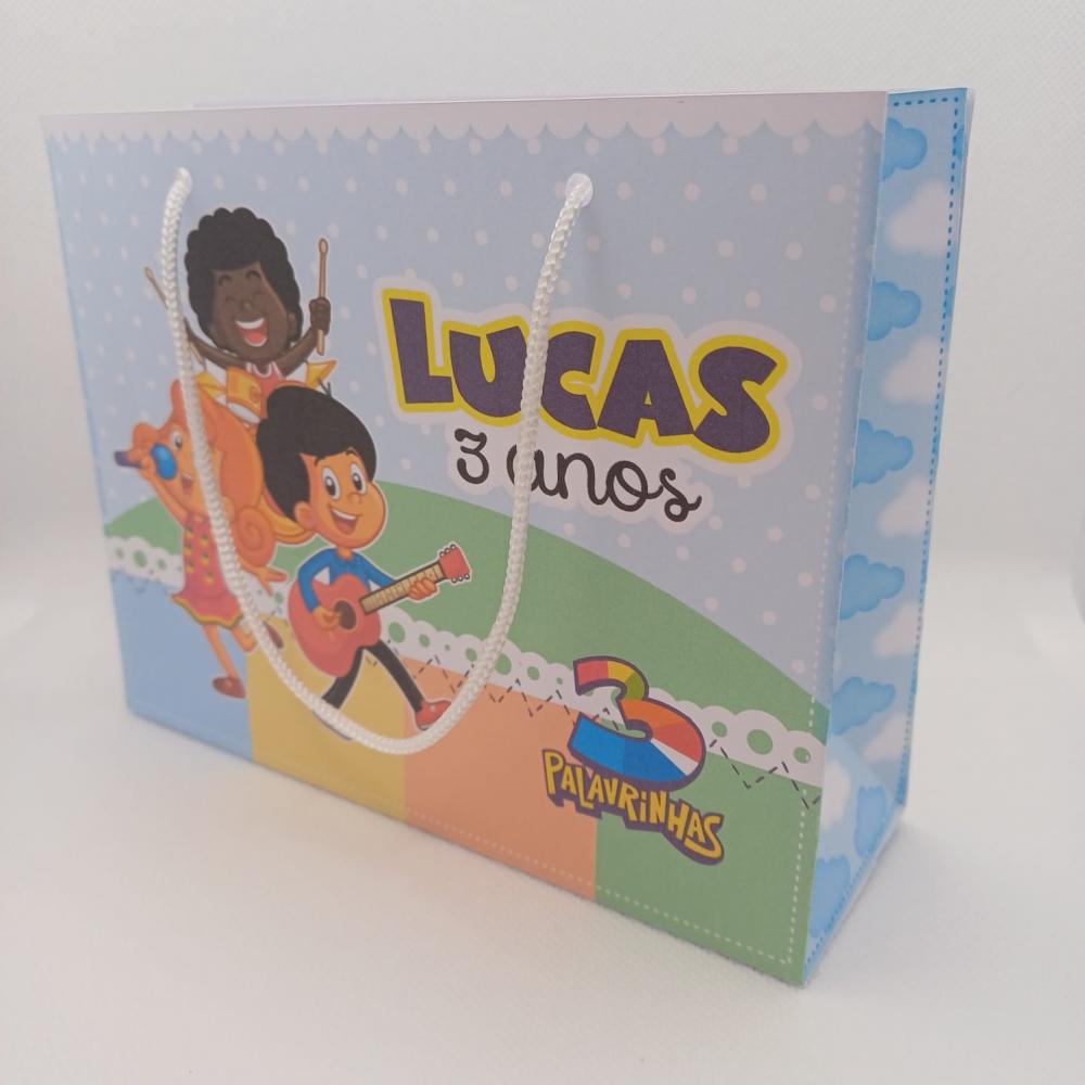 20 Un. Sacolinha Personalizada para Lembrancinha de Aniversário 