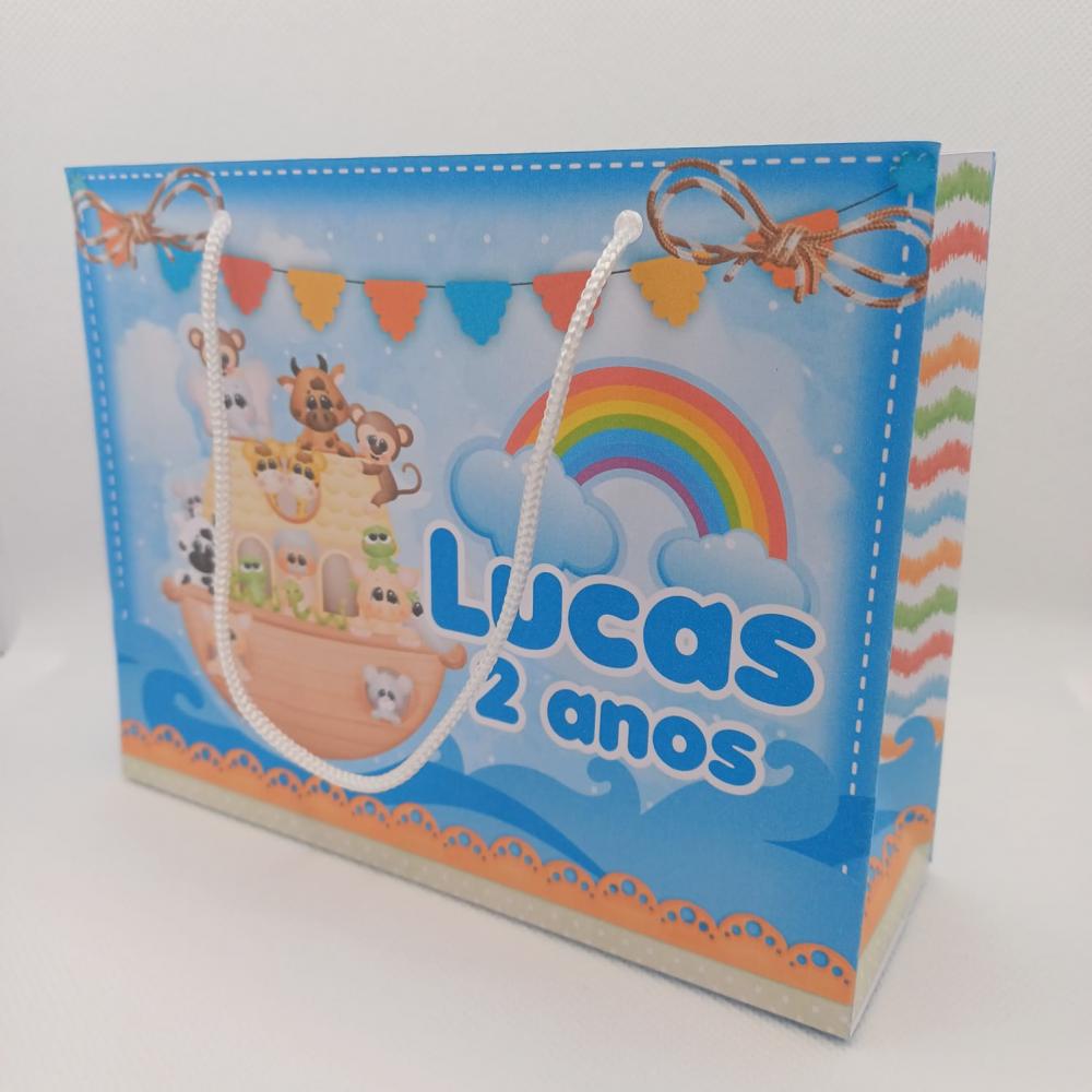 20 Un. Sacolinha Personalizada para Lembrancinha de Aniversário 