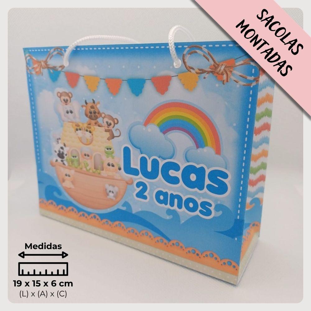 20 Un. Sacolinha Personalizada para Lembrancinha de Aniversário 