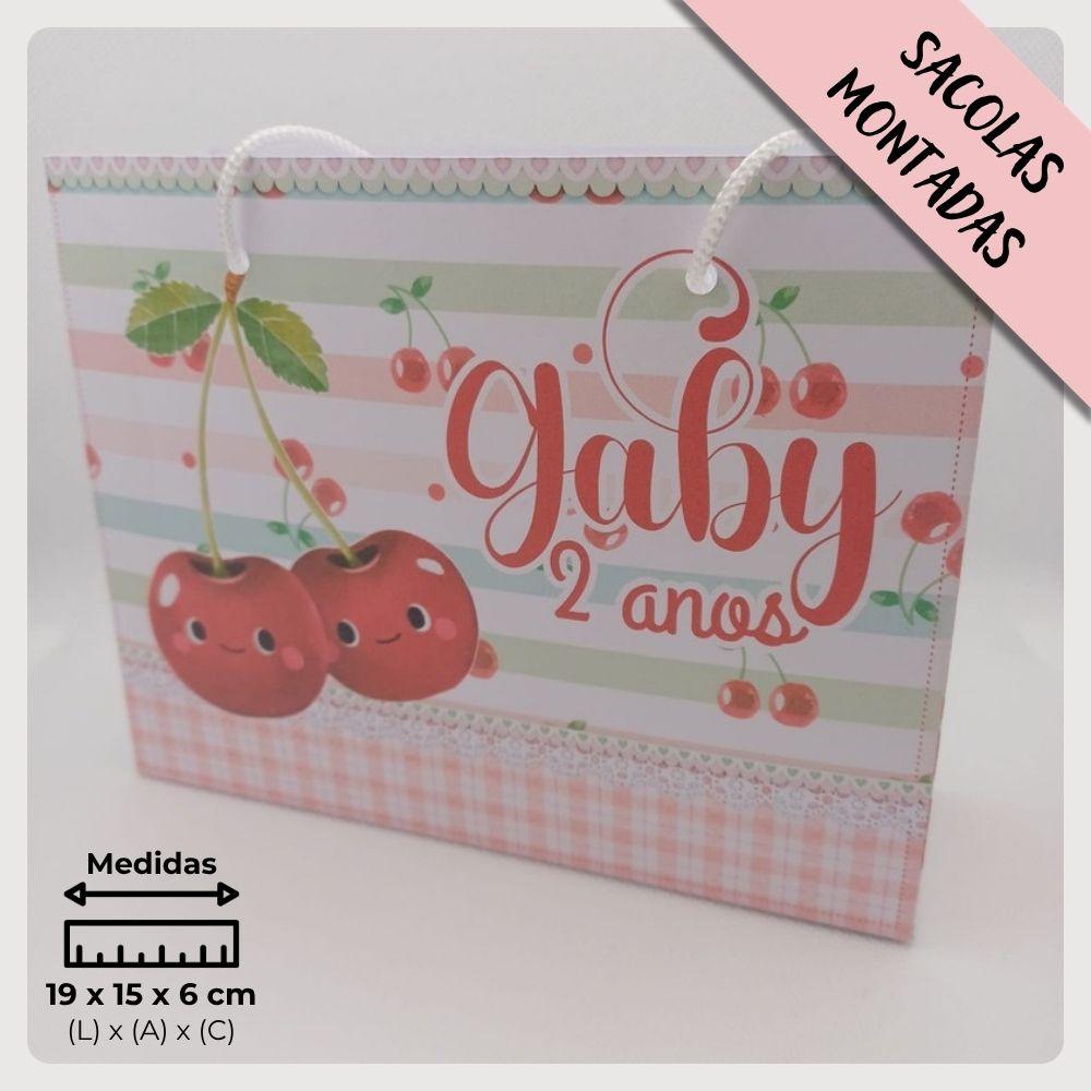 20 Un. Sacolinha Personalizada para Lembrancinha de Aniversário 