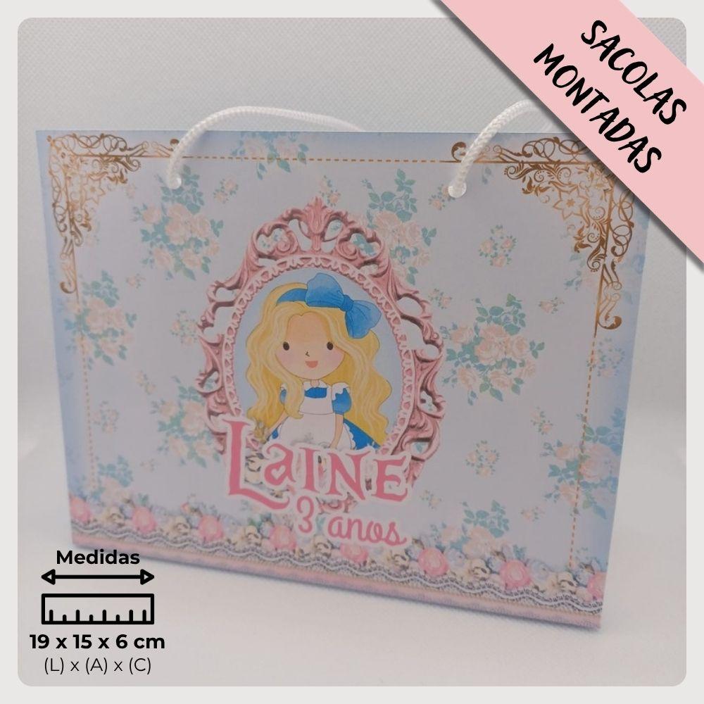 20 Un. Sacolinha Personalizada para Lembrancinha de Aniversário 