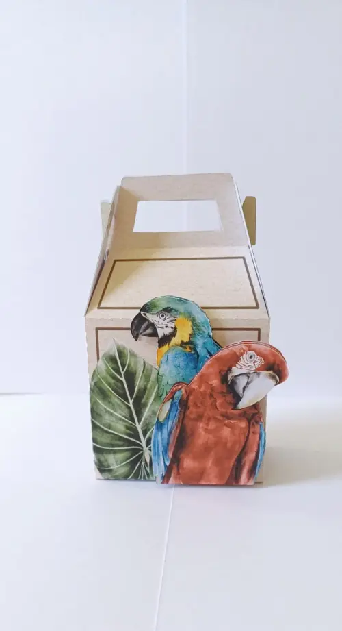 Kit Festa Lembrancinhas Personalizadas Animais da Amazônia (20 P