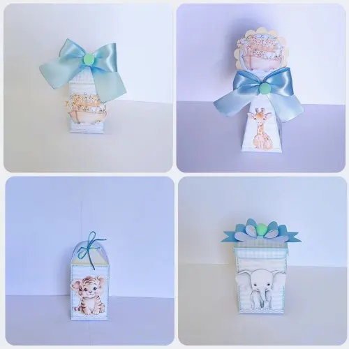 Kit Festa Lembrancinhas Personalizadas Arca de Noé (20 Peças)