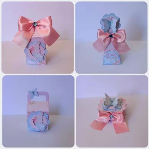 Kit Festa Lembrancinhas Personalizadas Borboletas (20 Peças)