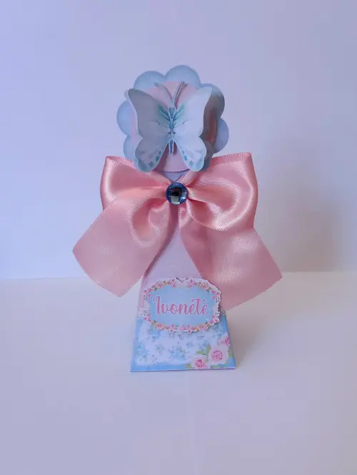 Kit Festa Lembrancinhas Personalizadas Borboletas (20 Peças)