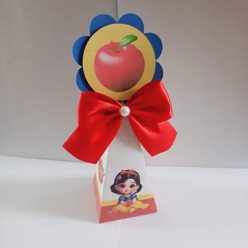 Kit Festa Lembrancinhas Personalizadas Branca de Neve (20 Peças)