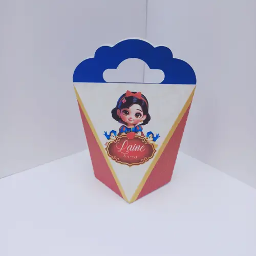 Kit Festa Lembrancinhas Personalizadas Branca de Neve (20 Peças)