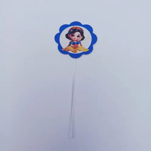 Topper Para Docinho Personalizado Branca de Neve