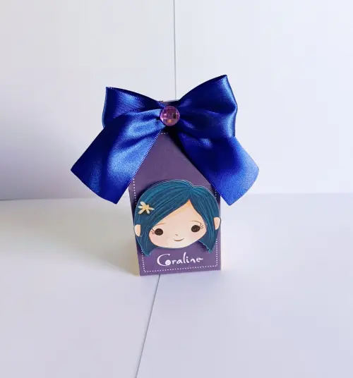 Kit Festa Lembrancinhas Personalizadas Coraline (20 Peças)