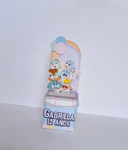 Kit Festa Lembrancinhas Personalizadas Divertidamente (20 Peças)