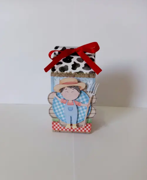 Kit Festa Lembrancinhas Personalizadas Fazendinha (20 Peças)