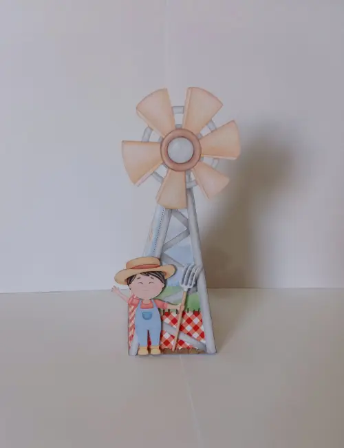 Kit Festa Lembrancinhas Personalizadas Fazendinha (20 Peças)