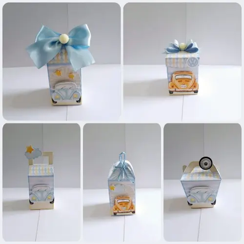 Kit Festa Lembrancinhas Personalizadas Fusquinha (20 Peças)