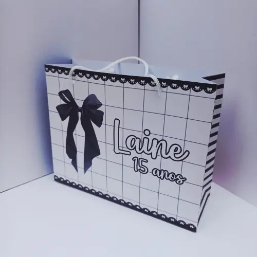 20 Un. Sacolinha Personalizada para Lembrancinha de Aniversário 
