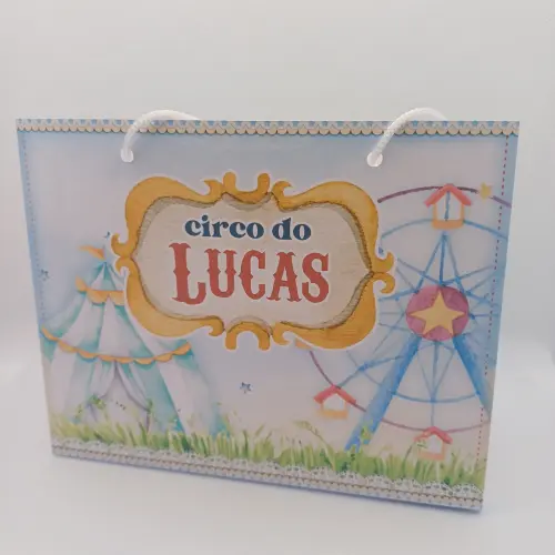 20 Un. Sacolinha Personalizada para Lembrancinha de Aniversário 