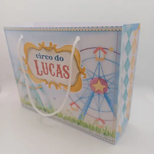 20 Un. Sacolinha Personalizada para Lembrancinha de Aniversário 