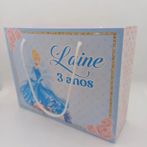 20 Un. Sacolinha Personalizada para Lembrancinha de Aniversário 