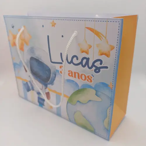 20 Un. Sacolinha Personalizada para Lembrancinha de Aniversário 