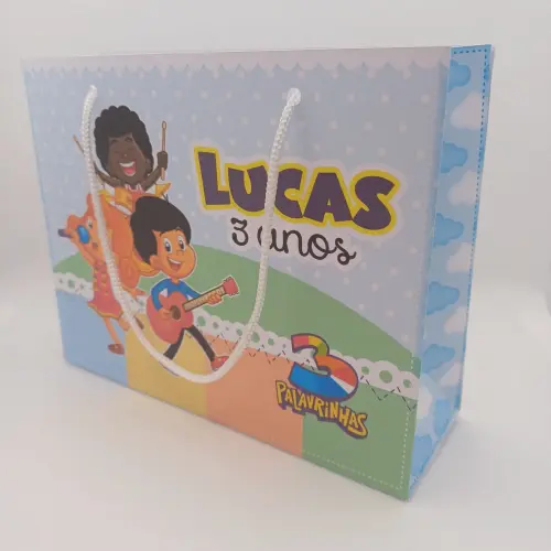 20 Un. Sacolinha Personalizada para Lembrancinha de Aniversário 