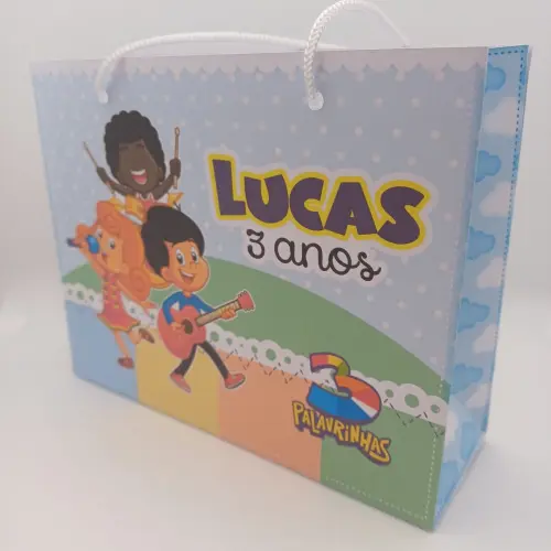 20 Un. Sacolinha Personalizada para Lembrancinha de Aniversário 
