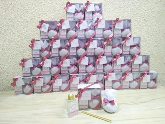 Aromatizador de Varetas 30ml e Sachê Perfumado Casamento