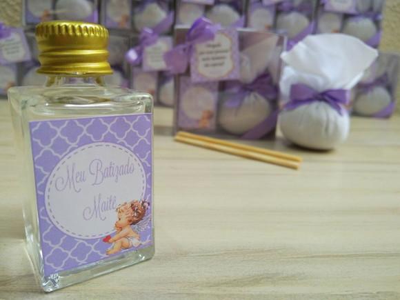Aromatizador de Varetas 30ml e Sachê Perfumado Batizado
