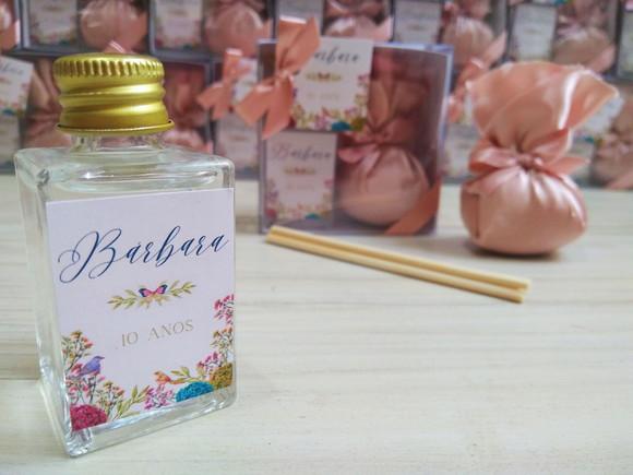 Kit Aromatizador de Varetas 30ml e Sachê Perfumado