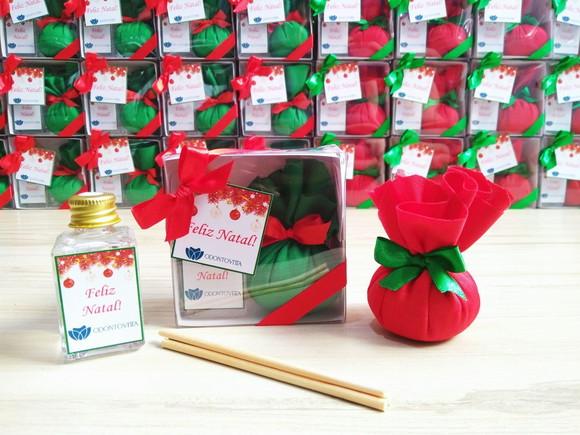 Kit Aromatizador de Varetas 30ml e Sachê Perfumado Natal