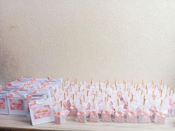 Lembrancinha de Aniversário Aromatizador e Sacolinha
