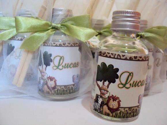 Lembrancinha de Nascimento Aromatizador 30 ml Safari