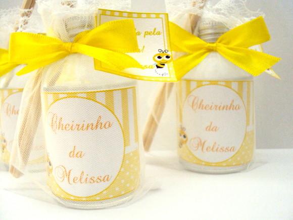 Lembrancinha de Nascimento Aromatizador 60 ml
