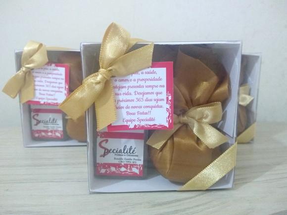Lembrancinha de Natal + Sacolinha