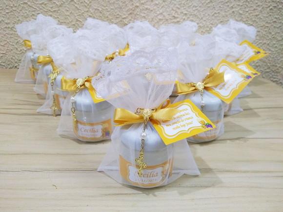 Potinho com Vela Aromática