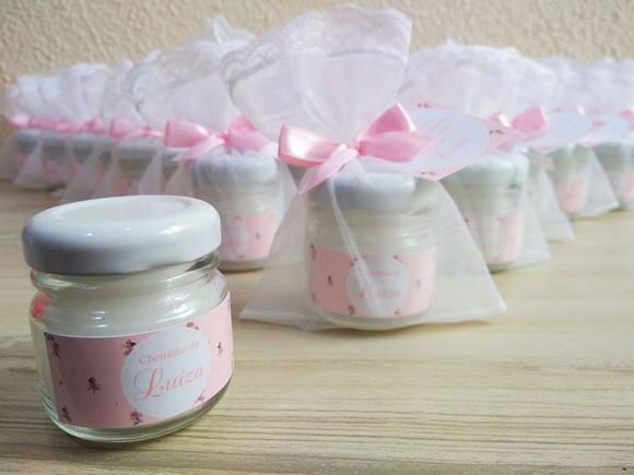 Potinho com Vela Aromática