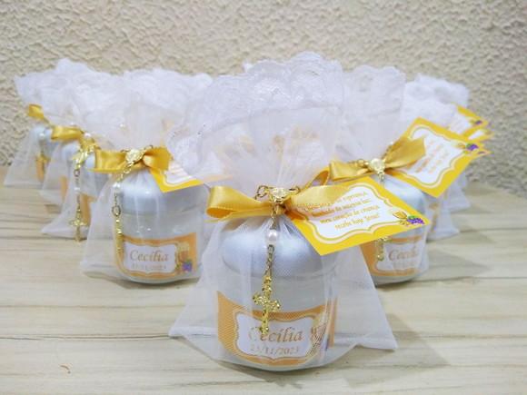 Potinho com Vela Aromática