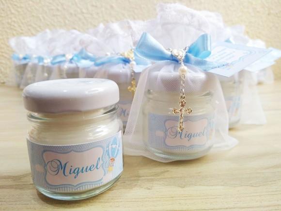 Potinho com Vela Aromática Nascimento