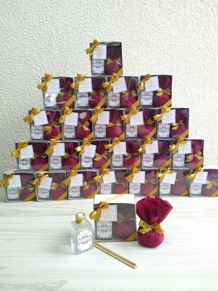 Aromatizador de Varetas 30ml e Sachê Perfumado Casamento