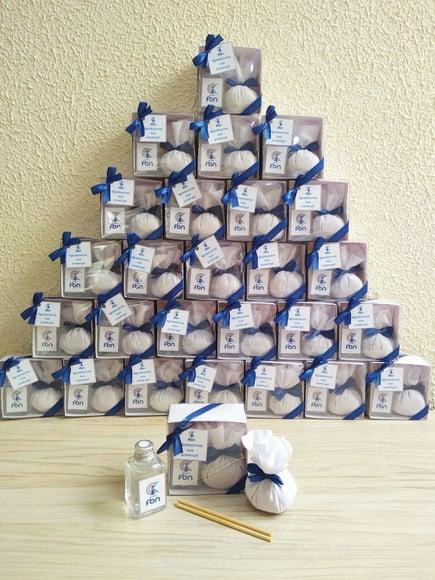 Kit Aromatizador de Varetas 30ml e Sachê Perfumado Natal