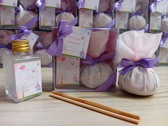 Kit Aromatizador de Varetas 30ml e Sachê Perfumado