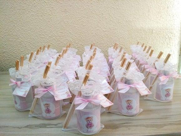 Lembrancinha de Aniversário Ursinha Princesa