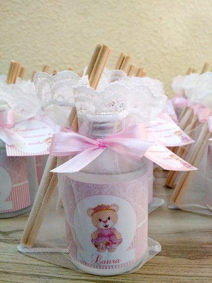 Lembrancinha de Aniversário Ursinha Princesa