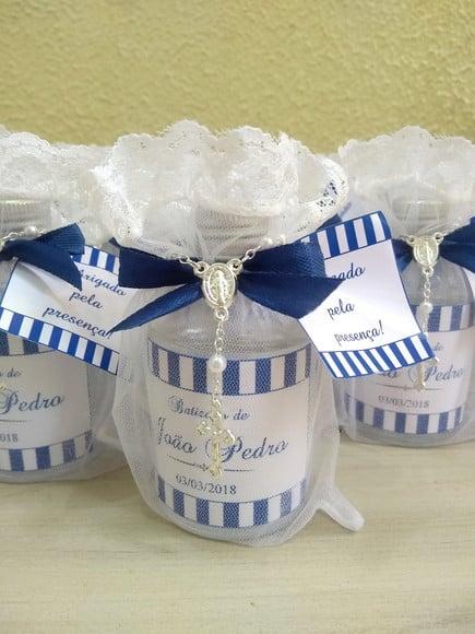 Lembrancinha de Batizado Água Benta