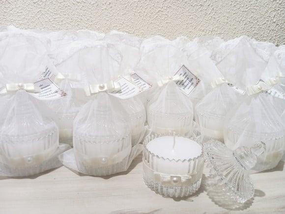 Lembrancinha de Casamento Vela Aromática