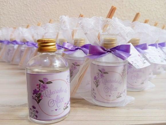 Lembrancinha de Nascimento Aromatizador 60 ml