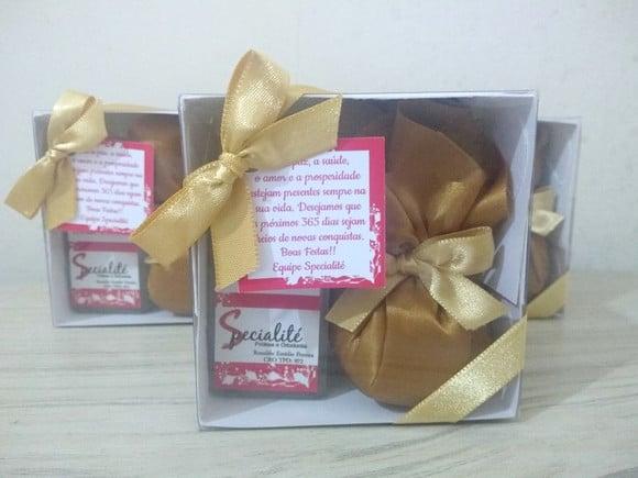 Lembrancinha de Natal + Sacolinha