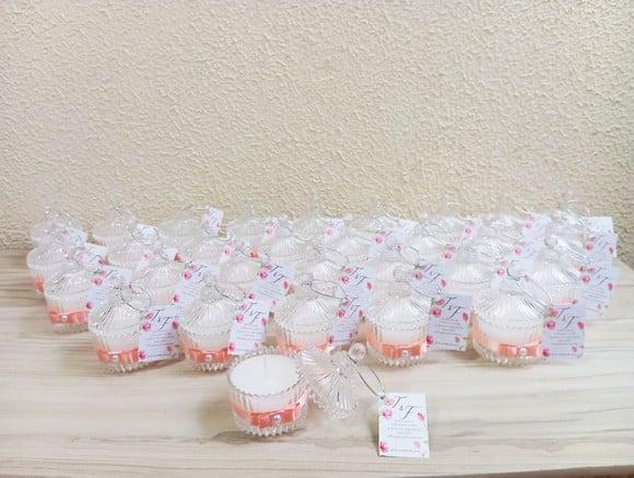 Lembrancinha Vela Aromática Personalizada - Festa e Eventos