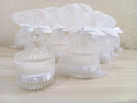 Potiche com Vela Aromática